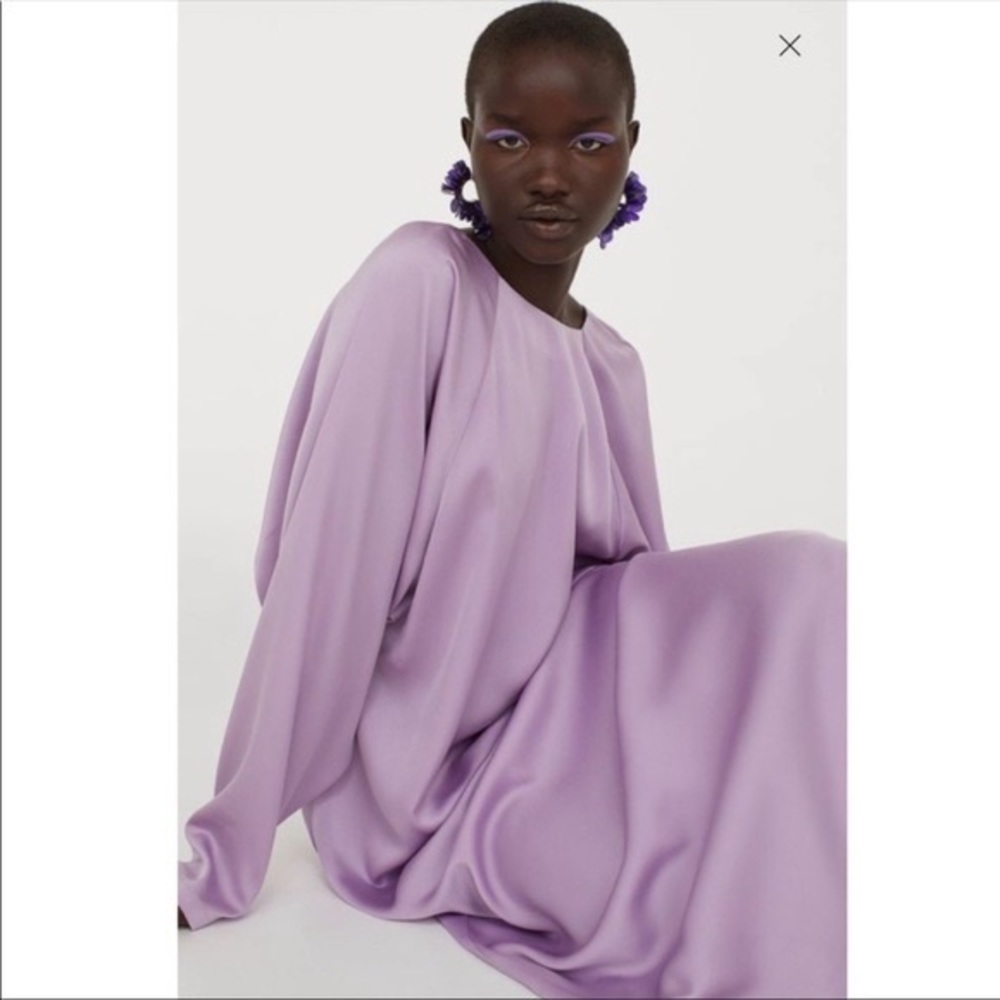 H&M NWT Aline Dress Purple
